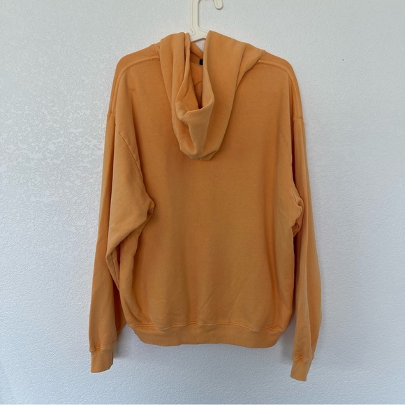 NEW THE PLEASING HARRY STYLES SUNSET ORANGE HOODIE SZ MEDIUM - Picture 5 of 8